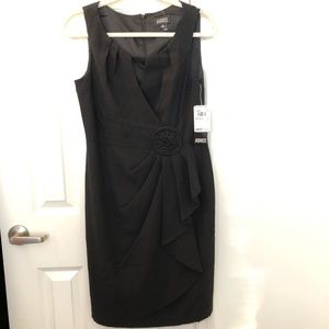 Adrianna Papell Front Drape Dress